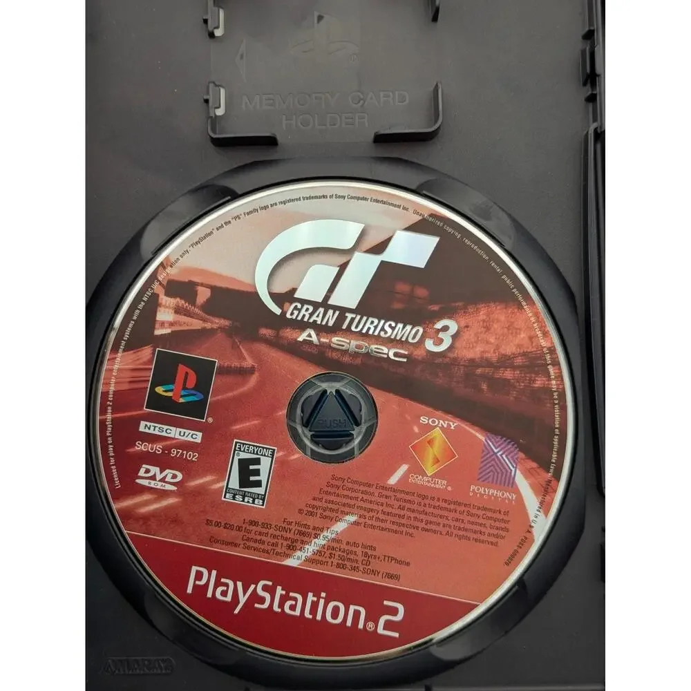 Sony‎ Gran Turismo 3 A Spec Playstation 2 Complete Near Mint Racing